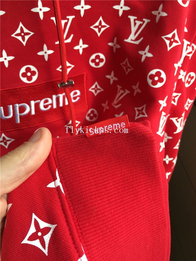 Supreme Red Hoodie